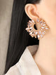 Rhinestone Stud Earrings