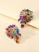 Rhinestone Stud Earrings