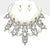 Accented Pearl Statement Necklace